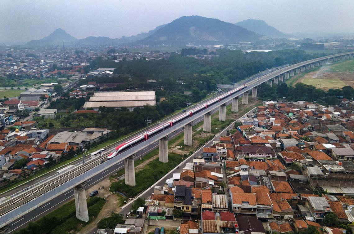 中国印尼高铁近况