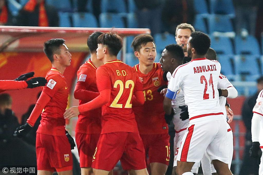 中国足球vs阿曼
