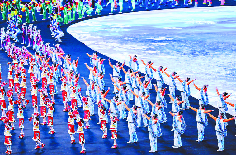 2022年冬奥会开幕式节目表演