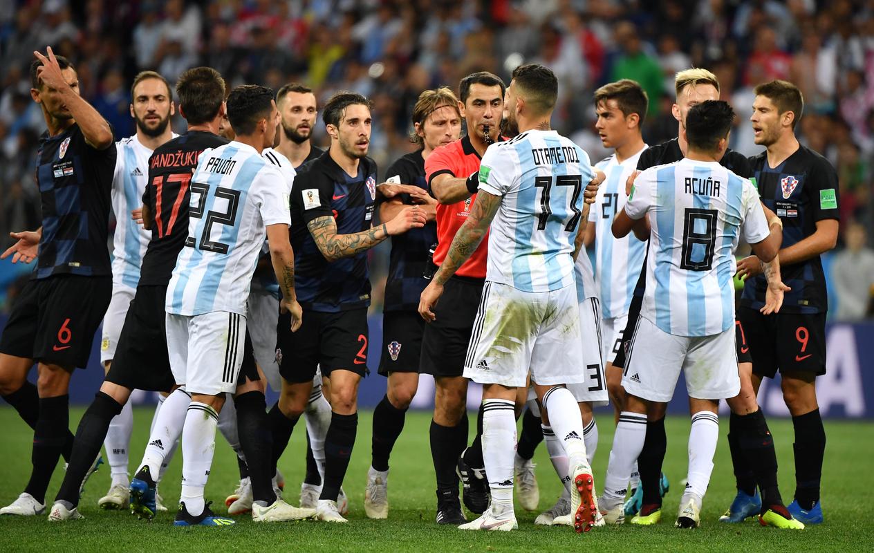 世界杯阿根廷VS克罗地亚的相关图片